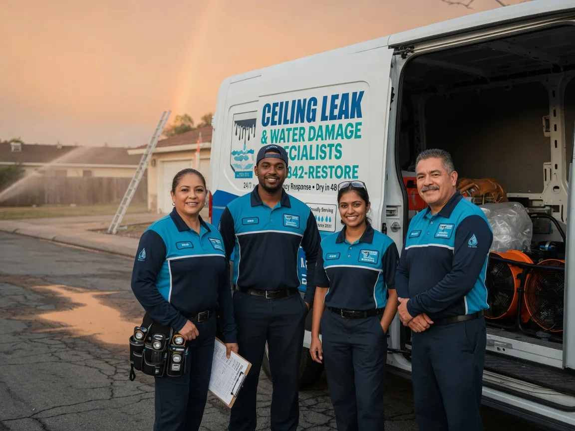 Ceiling Leak Cleanup company in Newfoundland, PA